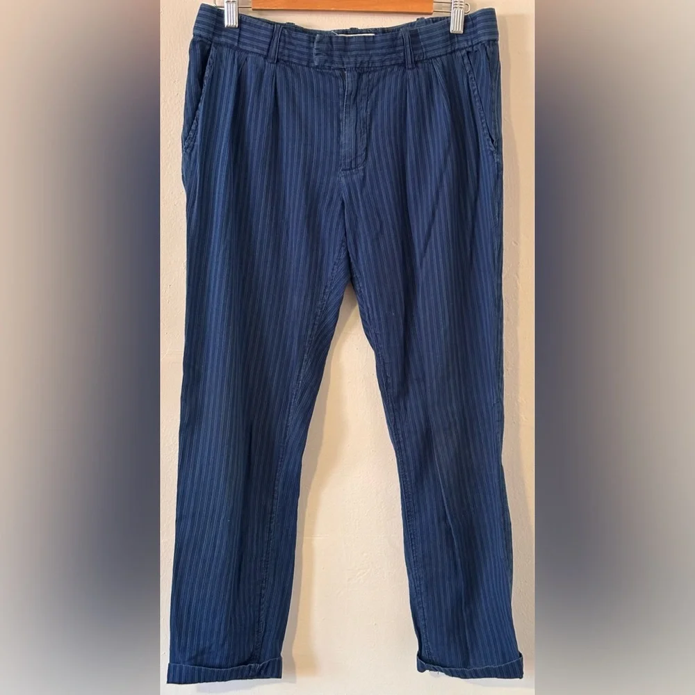 🌸 Current/Elliott The Izzy Pant in Indigo Dobby Women’s Size 29